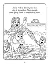 Libro de colorear y actividades de Pascua
