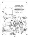Libro de colorear y actividades de Pascua