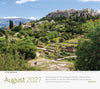 Calendario de pared Tierras de la Biblia 2027