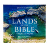 Calendario de pared Tierras de la Biblia 2027