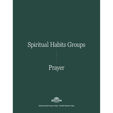 Oración: Grupo de Hábitos Espirituales