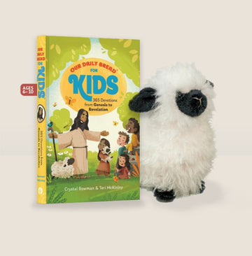 SET - Nuestro Pan Diario para Niños y Libro de Colorear y Actividades de Navidad y Tobías el Cordero